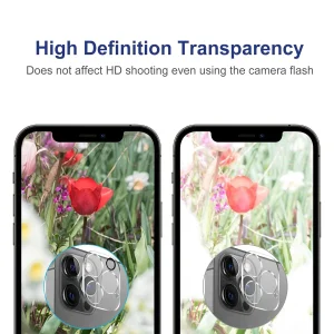 محافظ لنز دوربین زیرو مدل Glass 3D ZR مناسب برای گوشی موبایل اپل Iphone 12 Pro