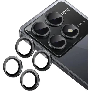 محافظ لنز دوربین کروکودیل مدل C-Ring مناسب برای گوشی موبایل شیائومی Poco X6 Pro