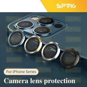 محافظ لنز دوربین اسپریگ مدل Metal-Ring مناسب برای گوشی موبایل اپل iPhone 12 Pro