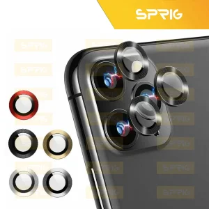 محافظ لنز دوربین اسپریگ مدل Metal-Ring مناسب برای گوشی موبایل اپل iPhone 12 Pro