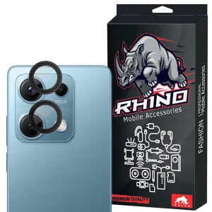محافظ لنز دوربین شیشه‌ای راینو مدل R-Ring مناسب برای گوشی موبایل شیائومی Redmi Note 14S