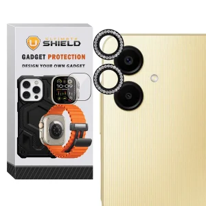 محافظ لنز دوربین آلتیمیت شیلد مدل Ring Diamond UL مناسب برای گوشی موبایل سامسونگ Galaxy A06