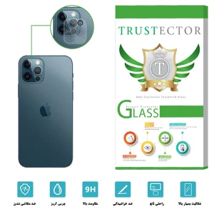 محافظ لنز دوربین تراستکتور مدل CLPT مناسب برای گوشی موبایل اپل iPhone 12 Pro Max