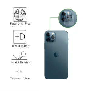 محافظ لنز دوربین تراستکتور مدل CLPT مناسب برای گوشی موبایل اپل iPhone 12 Pro Max