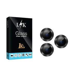 محافظ لنز دوربین رینگی ال کا جی مدل LKK Ringi مناسب برای گوشی موبایل اپل IPHONE 14 PROMAX/15 PROMAX/16 PROMAX
