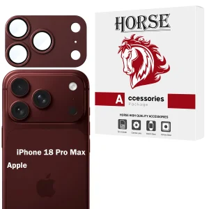 محافظ لنز دوربین فلزی هورس مدل 3D1MH مناسب برای گوشی موبایل اپل iPhone 18 Pro Max
