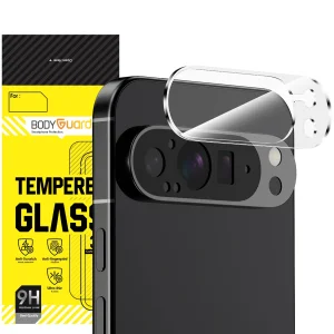 محافظ لنز دوربین بادیگارد مدل Clear مناسب برای گوشی موبایل گوگل Pixel 9 Pro