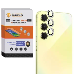 محافظ لنز دوربین آلتیمیت شیلد مدل Ring-Diamond-UL مناسب برای گوشی موبایل سامسونگ Galaxy S23 Fe