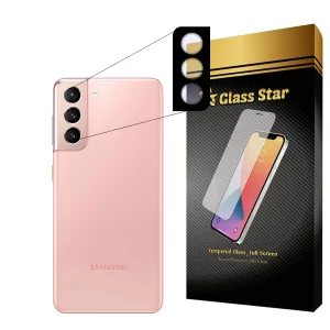 محافظ لنز دوربین گلس استار مدل 5DLENS مناسب برای گوشی موبایل سامسونگ Galaxy S21 5G