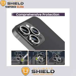 محافظ لنز دوربین آلتیمیت شیلد مدل Diamond Ring مناسب برای گوشی موبایل اپل Iphone 12 Pro Max