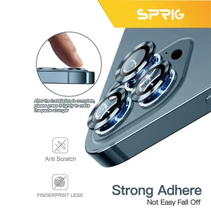 محافظ لنز دوربین رینگی اسپریگ مدل Ring Metal مناسب برای گوشی موبایل اپل Iphone 13