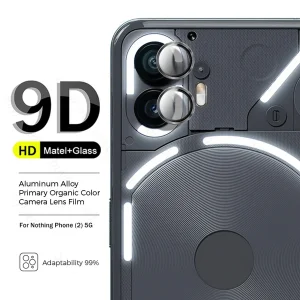 محافظ لنز دوربین بادیگارد مدل رینگی مناسب برای گوشی موبایل ناتینگ فون Nothing Phone 2