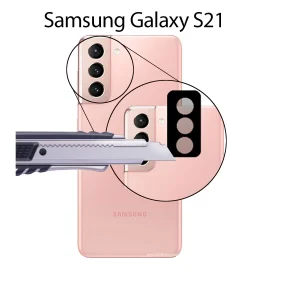 محافظ لنز دوربین هورس مدل L3D-H مناسب برای گوشی موبایل سامسونگ Galaxy S21
