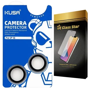 محافظ لنز دوربین گلس استار مدل RINKUSS مناسب برای گوشی موبایل اپل iPhone 13