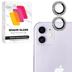 محافظ لنز دوربین شیشه‌ای شهر گلس مدل NRIS20 مناسب برای گوشی موبایل اپل iPhone 11