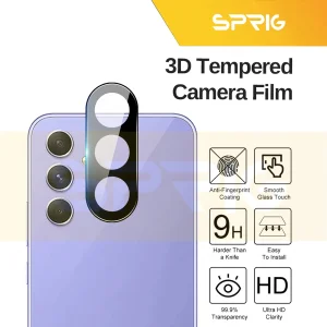 محافظ لنز دوربین اسپریگ مدل 3D-SP مناسب برای گوشی موبایل سامسونگ Galaxy A05s