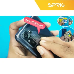 محافظ لنز دوربین اسپریگ مدل SH-SPG مناسب برای گوشی موبایل سامسونگ Galaxy A21s