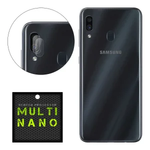 محافظ لنز دوربین مولتی نانو مدل Pro مناسب برای گوشی موبایل سامسونگ Galaxy A30 بسته دو عددی