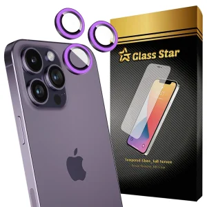 محافظ لنز دوربین شیشه‌ای  گلس استار مدل SHLZG مناسب برای گوشی موبایل اپل iPhone 14 Pro