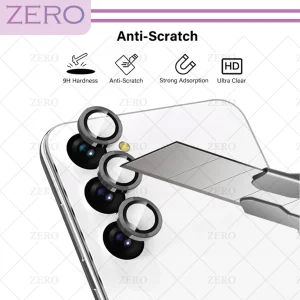 محافظ لنز دوربین رینگی زیرو مدل Ring-Metal-ZR مناسب برای گوشی موبایل سامسونگ Galaxy S23 Fe