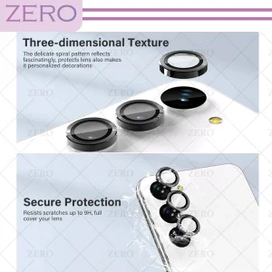 محافظ لنز دوربین رینگی زیرو مدل Ring-Metal-ZR مناسب برای گوشی موبایل سامسونگ Galaxy S23 Fe