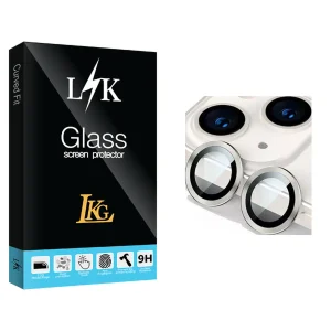 محافظ لنز گوشی ال کا جی مدل LK Glass FLL فلزی مناسب برای گوشی موبایل اپل iPhone 13