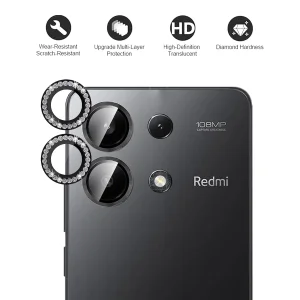 محافظ لنز دوربین رینگی زیرو مدل Ring-Diamond-ZR مناسب برای گوشی موبایل شیائومی Redmi Note 13 4G