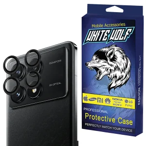 محافظ لنز دوربین وایت ولف مدل WF-Lenz مناسب برای گوشی موبایل شیائومی Poco X6 Pro