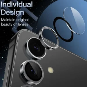 محافط لنز دوربین راینو مدل رینگی فلزی مناسب برای گوشی موبایل سامسونگ Galaxy S24FE