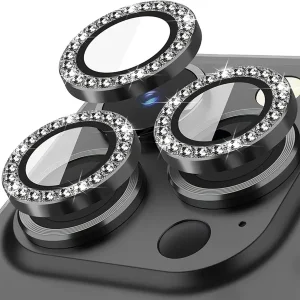 محافظ لنز دوربین اسپریگ مدل Ring Metal Shine مناسب برای گوشی موبایل اپل Iphone 12 Pro