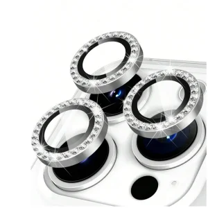 محافظ لنز دوربین اسپریگ مدل Ring Metal Shine مناسب برای گوشی موبایل اپل Iphone 12 Pro