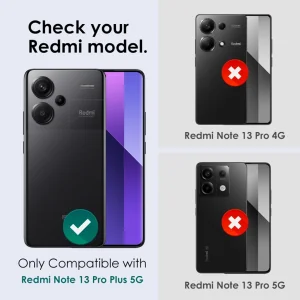 محافظ لنز دوربین رینگی ام‌گلس مدل Ring Protector مناسب برای گوشی موبایل شیائومی Redmi Note 13 Pro Plus