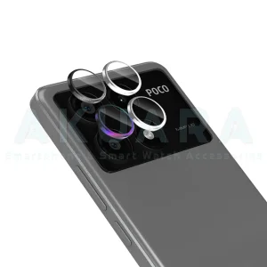 محافظ لنز دوربین رینگی آکوآرا مدل Ring STL مناسب برای گوشی موبایل شیائومی Poco X6 Pro