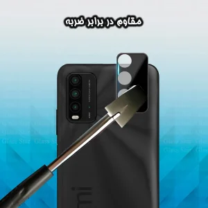 محافظ لنز دوربین گلس استار مدل LENSFS مناسب برای گوشی موبایل  شیائومی Redmi 9T / Redmi 9 Power