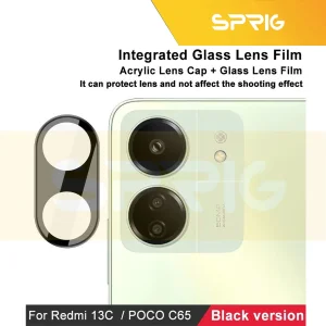محافظ لنز دوربین اسپریگ مدل 3D-SP مناسب برای گوشی موبایل شیائومی POCO C65