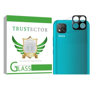 محافظ لنز دوربین تراستکتور مدل FULLENST مناسب برای گوشی موبایل شیائومی Poco C3 / Poco C31 / Redmi 9C / Redmi 9 Activ