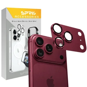 محافظ لنز دوربین فلزی اسپریگ مدل All-Round-IP مناسب برای گوشی موبایل اپل Iphone 18 Pro Max