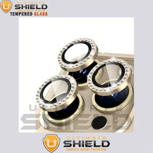 محافظ لنز دوربین آلتیمیت شیلد مدل Ring-Diamond مناسب برای گوشی موبایل اپل Iphone 11 Pro / 11 Pro Max