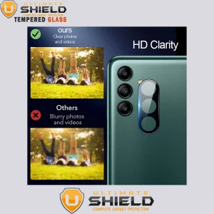 محافظ لنز دوربین آلتیمیت شیلد مدل 3D-UG مناسب برای گوشی موبایل سامسونگ Galaxy A04s / a13 5G / M13 4G به همراه محافظ صفحه نمایش گوشی