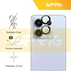 محافظ لنز دوربین رینگی اسپریگ مدل Ring Metal مناسب برای گوشی موبایل شیائومی Redmi Note 13 Pro 5G