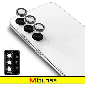 محافظ لنز دوربین رینگی ام‌گلس مدل Ring-Metal-MG مناسب برای گوشی موبایل سامسونگ Galaxy S23 Fe
