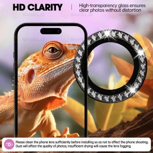 محافظ لنز دوربین آلتیمیت شیلد مدل RNG Diamond UL مناسب برای گوشی موبایل اپل iPhone 17 Air