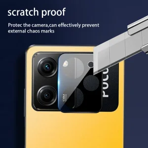 محافظ لنز دوربین بادیگارد مدل Blk مناسب برای گوشی موبایل شیائومی Poco X5 Pro