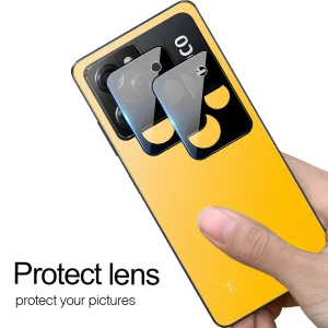 محافظ لنز دوربین بادیگارد مدل Blk مناسب برای گوشی موبایل شیائومی Poco X5 Pro