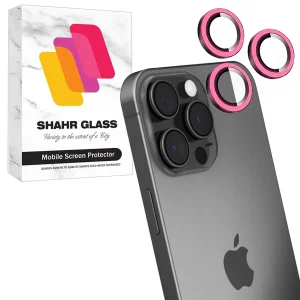 محافظ لنز دوربین شیشه‌ای شهر گلس مدل SHLZS مناسب برای گوشی موبایل اپل iPhone 16 Pro