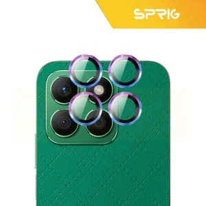 محافظ لنز دوربین اسپریگ مدل Ring metal مناسب برای گوشی موبایل آنر X8a