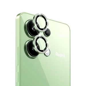محافظ لنز دوربین رینگی ام‌گلس مدل Diamond Protector مناسب برای گوشی موبایل شیائومی Redmi Note 13 4G