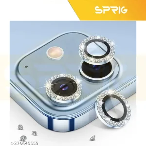 محافظ لنز دوربین اسپریگ مدل Ring Metal Shine مناسب برای گوشی موبایل اپل Iphone 12