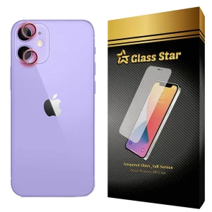 محافظ لنز دوربین گلس استار مدل LSG-Glass مناسب برای گوشی موبایل اپل iPhone 12 mini