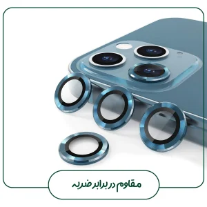 محافظ لنز دوربین لایونکس مدل RINIPL مناسب برای گوشی موبایل اپل iPhone 15 Pro